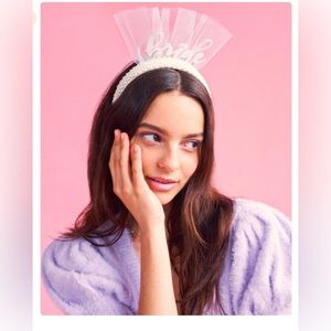 🌺🌸🌼🧖🏼‍♀️Bachelorette Party Decorations Pearl Bride Headband